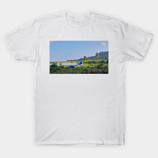 Boat Between Grass and Water T-Shirt